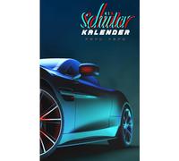 Schülerkalender 2025/2026 Sportwagen: Hausaufgabenheft 2025/2026 Japan | tagesplaner 2 tag 1 seite für schüler mädchen jungen | Schulplaner | von ... universität | Cover rennen wagen auto