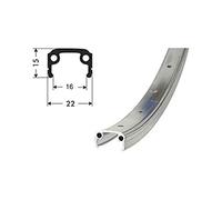 Schürmann Winora Alu Rim Silver Mat 26 Inch, VL 8.5 mm