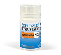 Schuessler Combination 12 Tissue Salts 125 Tabs