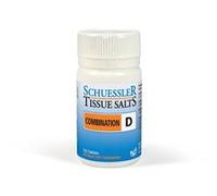 Schuessler Combination D Tissue Salts Tablets - Pack of 125