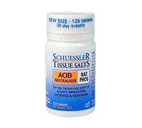 Schuessler No.10 Nat Phos 6x Tissue Salts 125 Tablets (Pack of 4)