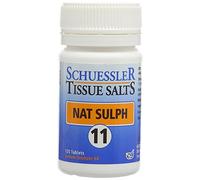 Schuessler No.11 Nat Sulph 6x Tissue Salts 125 Tablets (Pack of 4)