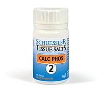 Schuessler No 2 Calc Phos Tissue Salts 125 Tabs