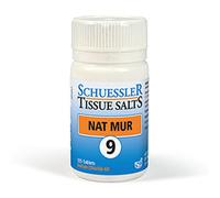 Schuessler Tissue Salts 125 Tablets - NAT Mur - No 9 - Fluid Balance