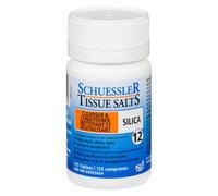 Schuessler tissue salts 125 tablets - silica, no. 12 | hair, skin and nail nutrient