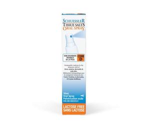 Schuessler Tissue Salts 30ML Spray - Combination D | Lactose-Free