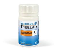 Schuessler Tissue Salts Tablets Combination S - 125 Tablets