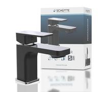 Schütte 43106 MADAGASKAR Washbasin Mixer tap, Black Chrome