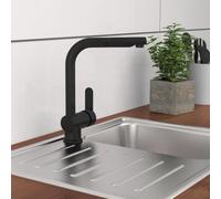 Schütte Kitchen Mixer Tap With Pull-Out Spout London Matte Black