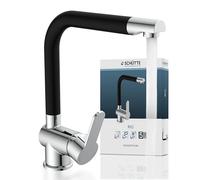 Schütte 79856 Rio Sink Mixer tap, Chrome/Black matt