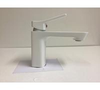 Schütte Wash Basin Tap White Matt, Single Lever Mixer, Faucet, Stilo