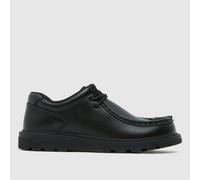 schuh Black Lazer Apron Boys Junior Shoes UK 1 (EU 33)