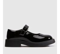 schuh Black Lousia Mary Jane Girls Junior Shoes UK 2 (EU 35)