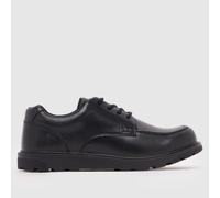 schuh Black Rebel Lace Up Boys Youth Shoes UK 3 (EU 36)