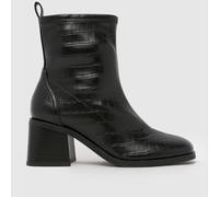 schuh Brie Sock Boots in Black UK 7 (EU 40)