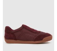 schuh Burgundy Margot Gum Sole Girls Junior Trainers UK 1 (EU 34)