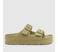 schuh Light Green Toby Strap Girls Junior Sandals UK 10 (EU 28)