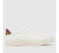 schuh Mariella Platform Trainers in White UK 3 (EU 36)