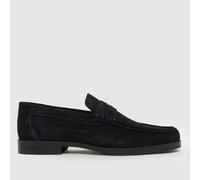 schuh Ryle Suede Loafer Shoes in Navy UK 7 (EU 41)