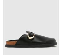 schuh Tora Mule Sandals in Black UK 4 (EU 37)