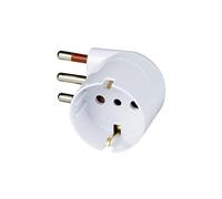 Schuko adapter 90° space saving
