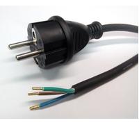 Schuko Connection Cable 3M Flex Rubber Device Mains 3x1mm H05RN-F IP44