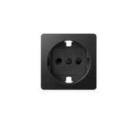 Schuko single socket cover with/u IP20 Simon 82 82041-38