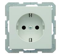 Schuko single socket snow white Berker Q.1 47436089