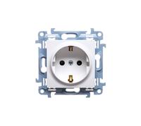 Schuko single socket with covers Simon 10 CGSZ1Z.01/11