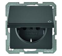Schuko single socket with protective contact 47516086