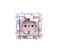 Schuko single socket with seal with Simon 10 CGSZ1BZ.01/11A