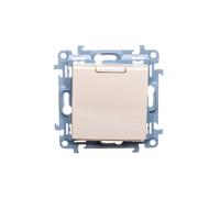 Schuko single socket with seal with Simon 10 CGSZ1BZ.01/41