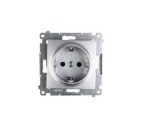 Schuko single socket z/u 16A IP20 with Simon 54 DGSz1CZ.01/43