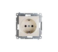 Schuko z/u 16A IP20 single socket with Simon 54 DGSz1Z.01/41