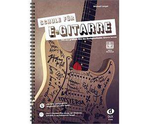 Schule fur E-Gitarre: Mit den groten Hits der , Langer.