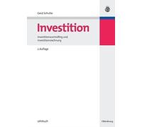 Schulte - Investition - New paperback or softback - 20 - P555z