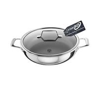 Schulte-Ufer Astral 64454-923-24 Sauté Pan with UniverSUS Surface Structure Stainless Steel 24 cm