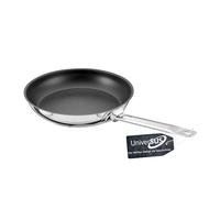 Schulte-Ufer GastroSUS Industar Plus 163150-28 Frying Pan with UniverSUS Surface Structure Stainless Steel Induction 28 cm