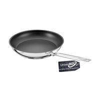Schulte-Ufer GastroSUS Industar Plus 163150-32 Frying Pan with UniverSUS Surface Structure Stainless Steel Induction 32 cm