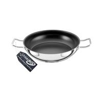 Schulte-Ufer GastroSUS Industar Plus 163151-28 Sauté Pan with UniverSUS Surface Structure Stainless Steel Induction 28 cm