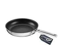 Schulte-Ufer Quasar Frying Pan with UniverSUS Surface Structure and Energy Core, Without PFAS/PTFE 9558-28, Stainless Steel, 28 cm