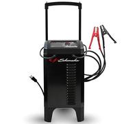 Schumacher Electric Wheeled Automatic 6A Car Battery Charger and 250A Engine Starter, 6-in-1 Solution, Maintainer, 40A Boost, for 6V/12V Power Sport, Automotive, and Marine Batteries, SC1325