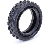 Schumacher Low Profile Cut Stagger Rib Tyre (Slim Front/Yellow/Pair) - U6770