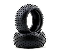 Schumacher Racing U6558 Mini Spike Tyres - Rear - Yellow (pr)