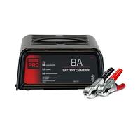 Schumacher SPR1628 3-in-1 Fully Automatic 8 Amp 6 Volt 12 Volt Electric Battery Charger and Maintainer for Power Sports Batteries, Car, Truck and Marine