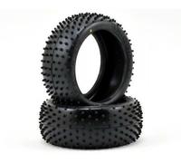 Schumacher Yellow Mini Spike 1/8 Buggy Tyres - 1 Pair