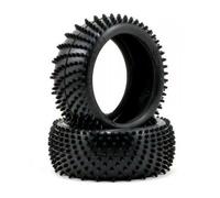 Schumacher Yellow Spiral 1/8 Buggy Tyres - 1 Pair
