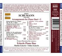 Eckerle Piano Duo - Schumann: String Quartets Arranged For Piano