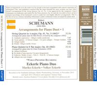 Eckerle Piano Duo – Schumann: Arrangements for Piano Duets Vol. 1 – NAXOS