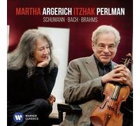 Schumann, Bach, Brahms by Itzhak Perlman / Martha Argerich (CD, 2016)